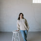 You Are Enough (Beige)  Pigment-Dyed Crewneck Sweatshirt | Encouragement Apparel | Positive Vibes