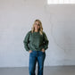 Choose Kindness (Forest)  Pigment -Dyed Crewneck Sweatshirt  | Encouragement Apparel | Positive Vibes