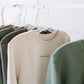 You Are Enough (Beige)  Pigment-Dyed Crewneck Sweatshirt | Encouragement Apparel | Positive Vibes