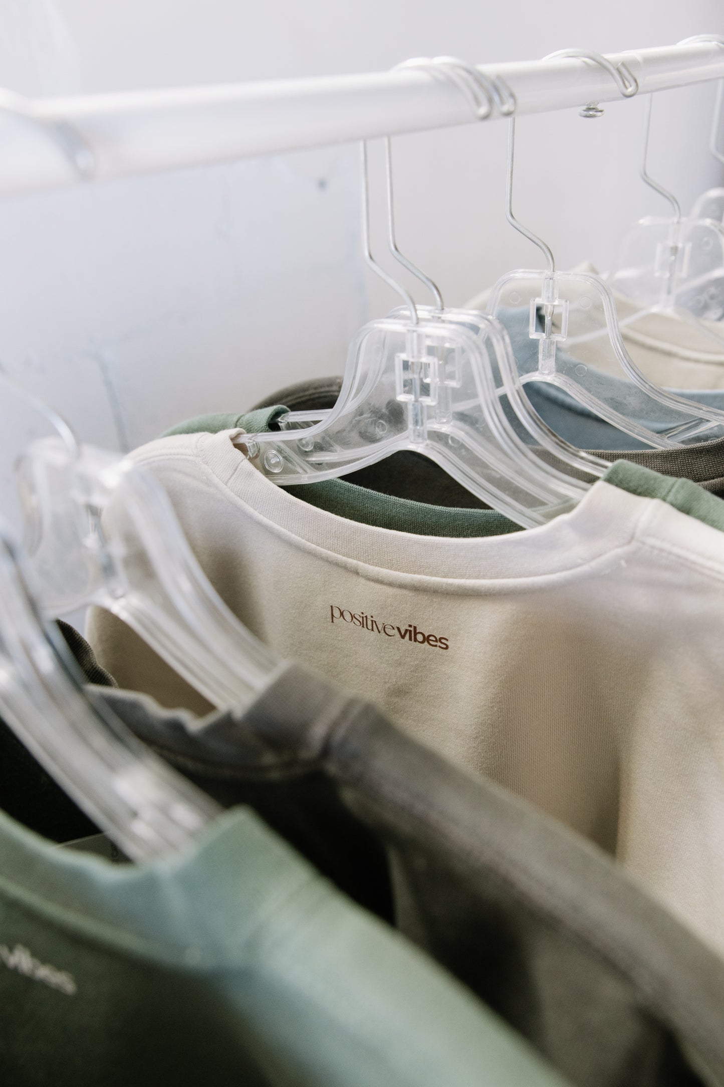 You Are Enough (Beige)  Pigment-Dyed Crewneck Sweatshirt | Encouragement Apparel | Positive Vibes