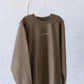 Give Yourself Grace (Clay) Pigment-Dyed Crewneck Sweatshirt | Encouragement Apparel | Positive Vibes