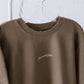 Give Yourself Grace (Clay) Pigment-Dyed Crewneck Sweatshirt | Encouragement Apparel | Positive Vibes