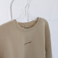 You Are Enough (Beige)  Pigment-Dyed Crewneck Sweatshirt | Encouragement Apparel | Positive Vibes